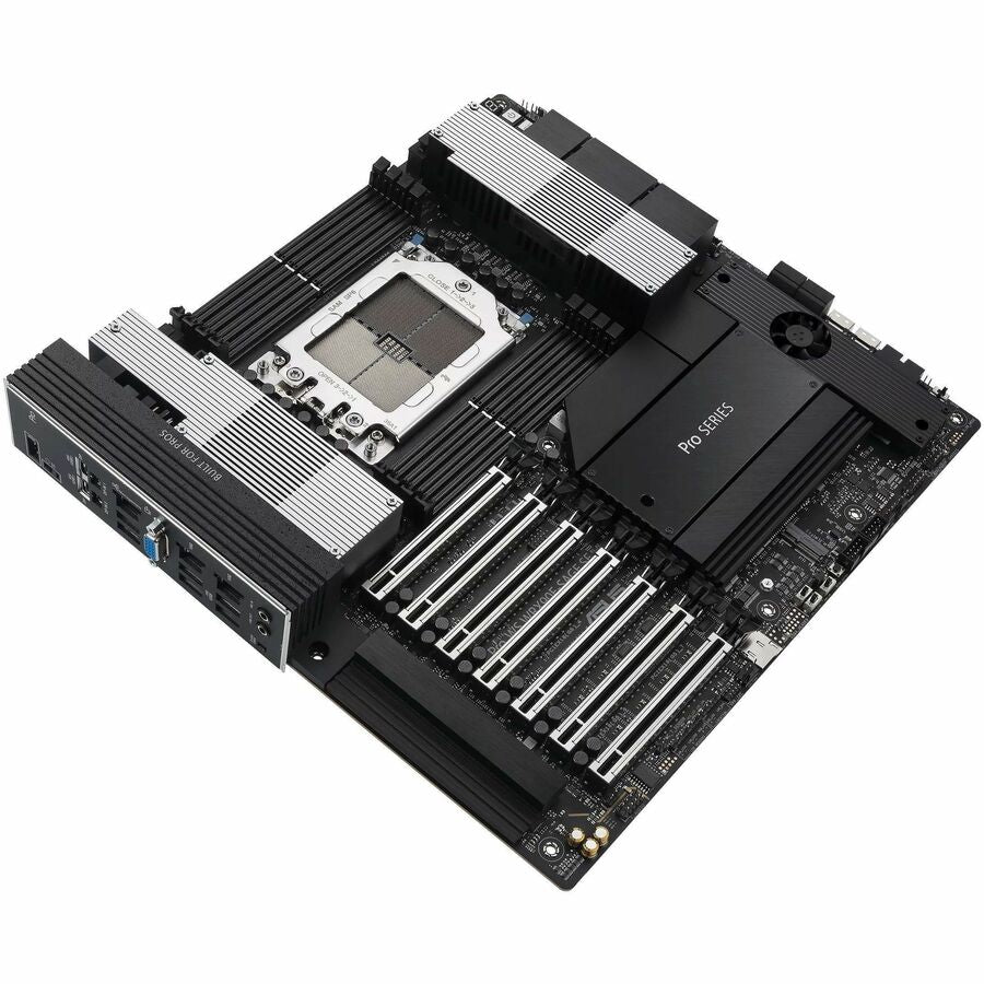 Asus WS WRX90E-SAGE SE Workstation Motherboard - AMD WRX90 Chipset - Socket sTR5 - SSI EEB Asus WS WRX90E-SAGE SE Workstation Motherboard - AMD WRX90 Chipset - Socket sTR5 - SSI EEB